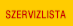 Szervizlista